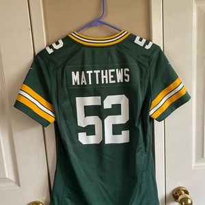 Mathews Green Bay Packers Uniform